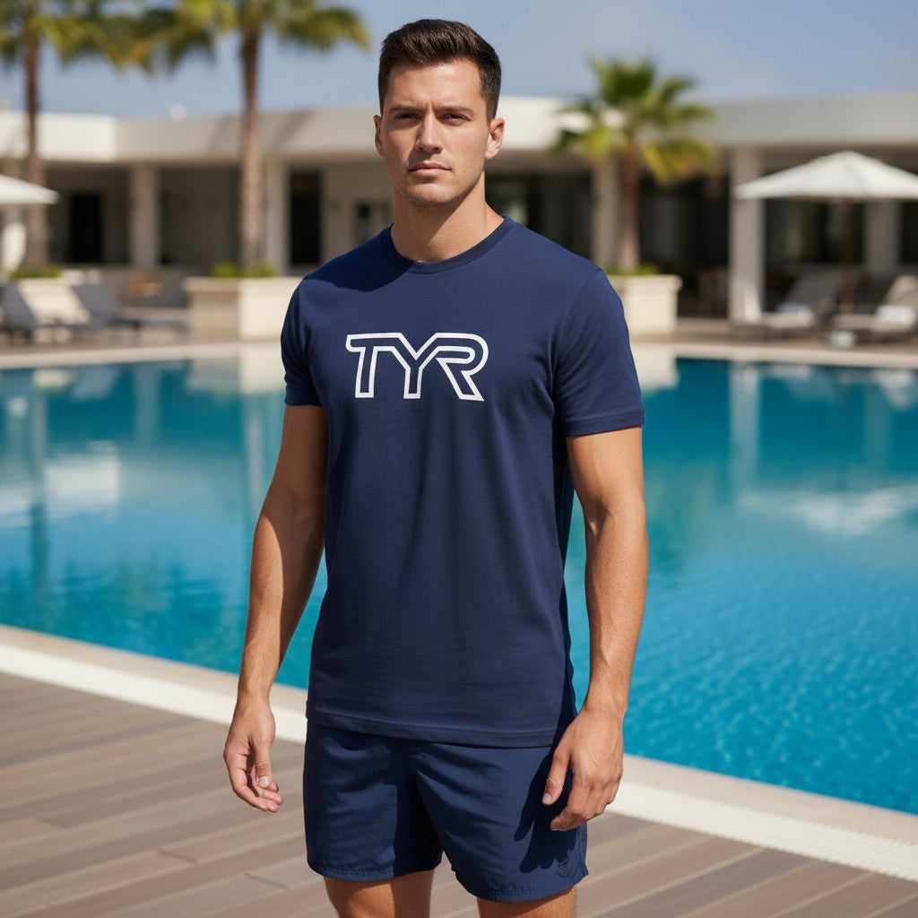 Polera TYR Ultrasoft Navy